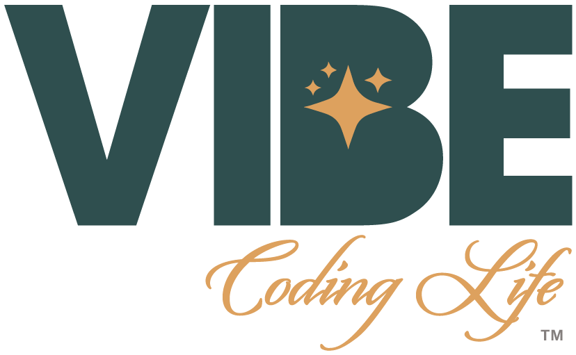 Vibe Coding Life Logo Design